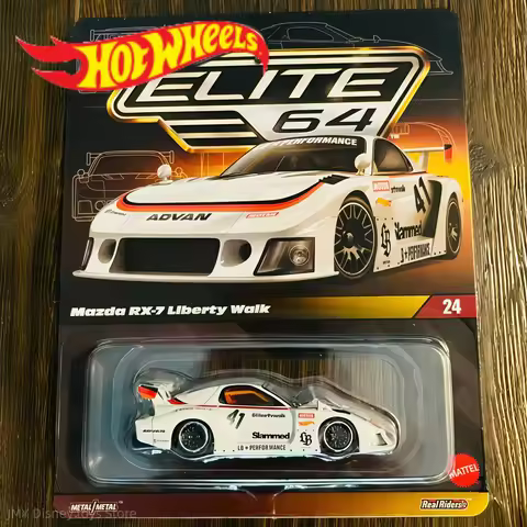 Hot Wheels Mazda Liberty Walk Lbwk Rx7 1/64 Lbwk Mazda Elite Super Silhouette Diecast Collectible Ca