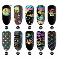 HOLOGRAM NAIL STICKER NAIL ART STICKER MANICURE NAIL TRANSER STICKER FOIL NAIL PAPER FOIL NAIL