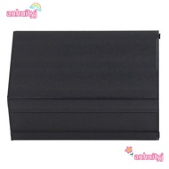 AHTY Electric Box, Split Type Black Aluminium Electric Box, Water Proof 46*76*110mm Striped /Glossy 