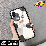 Case SAMSUNG A01 CORE  - Casing  SAMSUNG A01 CORE Case 3D Terbaru 2022 AEROSTORE.ID [ MOMO MILK ] Soft Case Glass  SAMSUNG A01 CORE - Case Hp - Cassing Hp - Softcase Glossy - Casing Hp - Kondom Hp - Softcase - Case Terlaris - Case Termurah