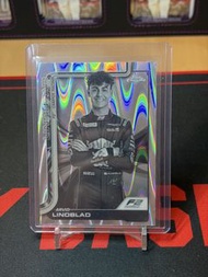 2025 Topps Chrome Formula 1 F1 Arvid Lindblad #23 Black & White Raywave