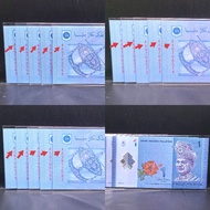 Collectibles for AA First Prefix UNC 100%New Malaysia Siri 12 RM1 Zeti (1pcs)