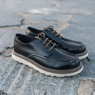 Vintage Crazy Horse Leather Martin Boots Mens Casual Shoes