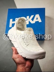 HOKA ONE ONE Restore TC Triple White shoes