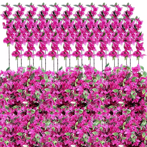 Artificial Bougainvillea Silk Bougainvillea Branch Artificial Bougainvillea Tree Branches for Weddin