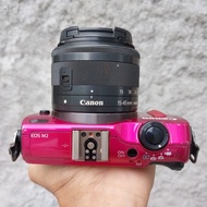 Kamera Canon Eos M2 Second / Kamera Mirrorless Canon