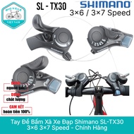 Shimano SL TX30 3x6 / 3x7 Speed Bicycle Exhaust Shifter – Genuine, Easy to Use