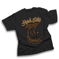 T-shirt BY HAUL SOLO T-shirt distro cotton combed 30s UNISEX T-SHIRT SANTRI DAKWAH MUSLIM DARKAH YA 