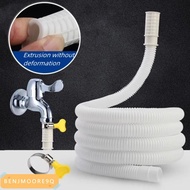BENJMOORE9Q Air Conditioner Drain Hose, Thickened Plastic Washing|Tube, White 1-5M Draining Hose