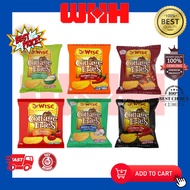 WISE POTATO CHIPS (SOUR CREAM, BBQ, HOT & SPICY, TOMATO) 60GM HALAL SNACKS