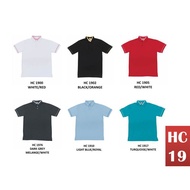 OREN SPORT T-SHIRT COLLAR HC 19 -Unisex- ------------------- 7-14 HARI*