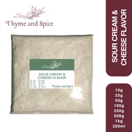 [POUCH] Sourcream & Cheese Flavor Powder 25 50 100G (Fries/Wings Powder) Seasoning HAVI LIVE