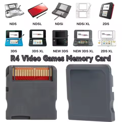 R4 Video Games Memory Card Download By Self 3DS Game Flashcard Adapter Support For NDS MD GB GBC FC 