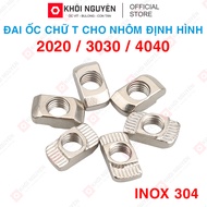 T-shaped rivet, 304 stainless steel swivel T-nut for aluminum profile 2020 3030 4040 thread M3 M4 M5