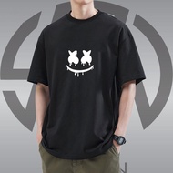 【Premium 220GSM 100% Cotton T-Shirt】GXG (In stock locally)Casual Men's Clothing Marshmelo statemen h