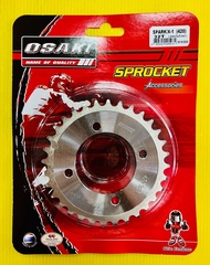 สเตอร์หลัง Spark Spark-X Fresh Y100 JR120 VR150 TZR Tiara YAMAHAใส่ได้ทุกรุ่น แบบเลส 420-32ฟัน อย่างดี(OSAKI) สเตอร์หลังกลึง เสตอร์เลส