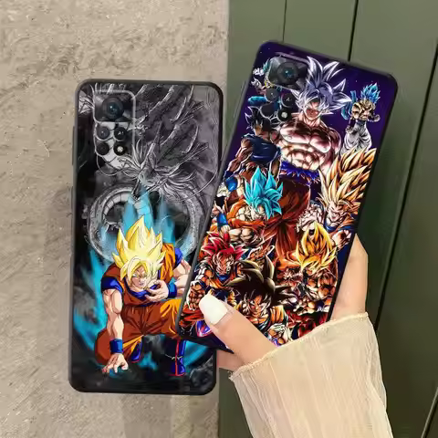 Dragons Balls Soft Shell Phone Case for Redmi K80 A4 A3X A1+ 10A A5 9 12C A2+ 9C A3 K40 Pro 14C 9A 1