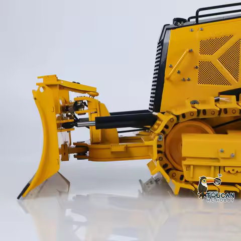 D3 RTR Metal 1/12 RC Hydraulic Bulldozer Radio Control Dozer Trucks RC Car Toys with Light and Sound