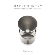 Backcountry titanium coffee maker Camping backpacking dripper Drip coffee maker