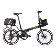 Sepeda Lipat Element Police Texas Brush 20 Inch 9 Speed