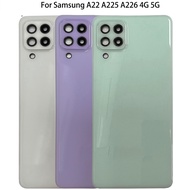 For Samsung Galaxy A22 4G 5G A22 4G A22 5G Back Battery Cover Rear Door Housing Replacement