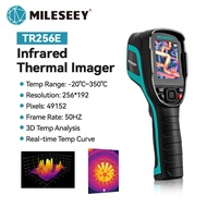 Mileseey TR256B TR256E กล้องถ่ายภาพความร้อน IR 256*192 ความละเอียด 7 จานสีพร้อม 2MP Visual Light 25H