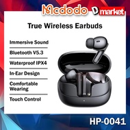 Mcdodo HP-0041 True Wireless Earbuds Surround Sound Heaphone HiFi Earphone Mcdodo Bluetooth Earbuds 