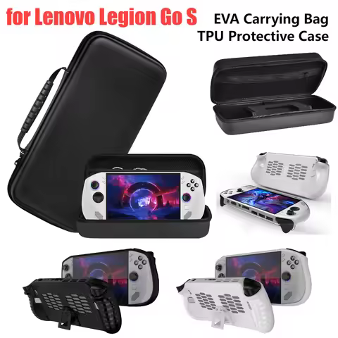 Travel Carrying Case for Lenovo Legion Go S Storage Bag Shockproof EVA Hard Shell Case Protective Ca