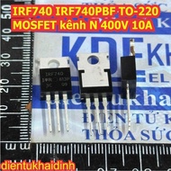 5pcs IRF740 IRF740PBF 740 400V 10A TO-220 N-channel MOSFET kde3766
