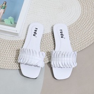 RD312 NEW ARRIVAL PUFF SLIDERS FOR WOMEN