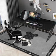 XY！Study Soundproof Floor Mat Bedroom Carpet Computer Chair Foot Mat Gaming Chair Room Office Desk Chair Swivel Chair