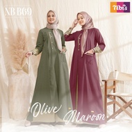 Nibras Gamis Muslim Wanita Nb B69