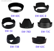 Camera Lens Hood EW-73B EW-73C EW-78D EW-60C EW-60CII EW-63C EW-54 for Canon DSLR Camera Lens Protec