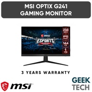 MSI Optix G241 23.8" Full HD IPS 144Hz 1ms Gaming Monitor