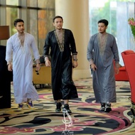 Jubah Slimfit King salman Jubah pria Slimfit Gamis Jubah Pria Muslim jubah alfaan gamis pria busana 