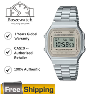 นาฬิกาดิจิตอล Casio รุ่น A168WA สำหรับผู้ชายและผู้หญิง | สไตล์วินเทจ | WR | A168WA Collection | A168