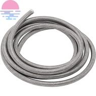1m 6AN Fuel Line Hose AN6 5/16" Stainless Steel Braided Fuel Hose CPE Oil Gas Cooler Hose SHOPSBC183