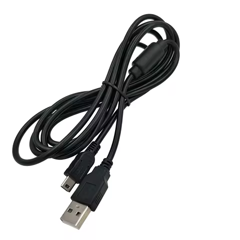 for SONY PS3 Game Console Data Cable with Magnetic Circle for PS3 Game Pad Charging Cord Power Suppl