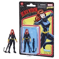 Legends Retro Black Widow Superhero Toy 9.5 cm Avengers F3818