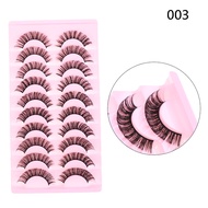 [nuwg] Lông mi DD Curl Nga Lông mi giả 3D Lông mi chồn tái sử dụng Fluffy Lông mi giả lông mi mở rộn