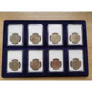 Malaysia Coin - 1971 Tunku Abdul Rahman Putra Al-Haj Bapa Malaysia 5 Ringgit in Display Tray with Sl