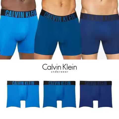 Calvin Klein CK Men's Briefs Underwear Drawers Intense Power Boxer Briefs 3 Piece Set NB2594