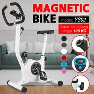 HTD SPORT Static Fitness Spinning Bike Exercise White Grey STRONG UP TO 120KG Spinning Bike Exercise
