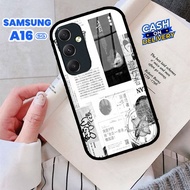 Softcase Glass Kaca SAMSUNG A16 4G & SAMSUNG A16 5G - Case Handphone SAMSUNG A16 4G & SAMSUNG A16 5G