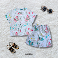 ONE SET ANAK BAHAN KATUN RAYON PREMIUM 1-5 TAHUN