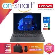 [EXCLUSIVE] Lenovo ThinkPad E14 Gen 5 | Intel Core i7-1355U | 16GB RAM 512GB SSD | 14" Display | 3Y Warranty 21JKS01W00