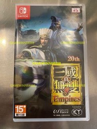 《今日快閃價》全新 Switch NS遊戲 真三國無雙8 帝皇傳 帝國 Shin Sangoku Musou 8 Empires / 真三國無双 8 Empires 港版中文日文版