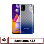 Garskin Skin Carbon Hydrogel Samsung A52 Stiker pelindung Belakang HP