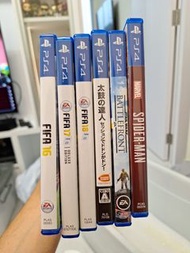 PS4 遊戲合集 - 蜘蛛俠, 星球大戰, 太鼓之達人, FIFA