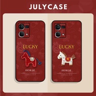 Case for Oppo Reno 7 4G - Reno 7 5G - Reno 7 Z LUCKY HORSE Lucky HORSECNY
